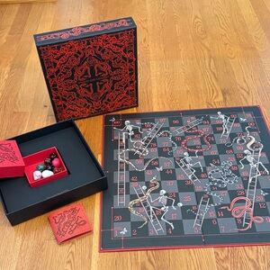 Alexander McQueen Black and Red Board Game